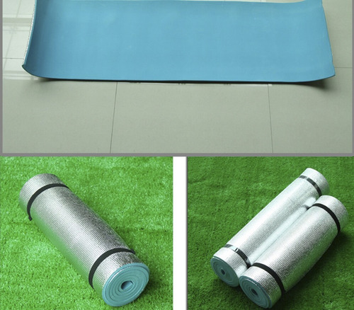 Imagen 7 de 10 de Colchoneta Aluminizada Aislante Goma Eva Gruesa Para Camping