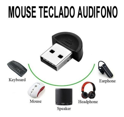 Mini Usb Bluetooth 2.0 Adaptador Inalámbrico Bluetooth Usb