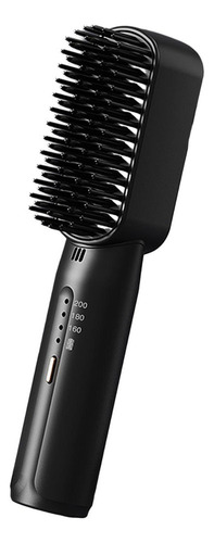 . Plancha De Pelo Inalámbrica, Peine Caliente Eléctrico Con