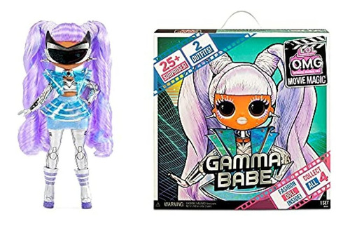 Lol Surprise Omg Movie Magic Gamma Babe Fashion Doll Con 25 