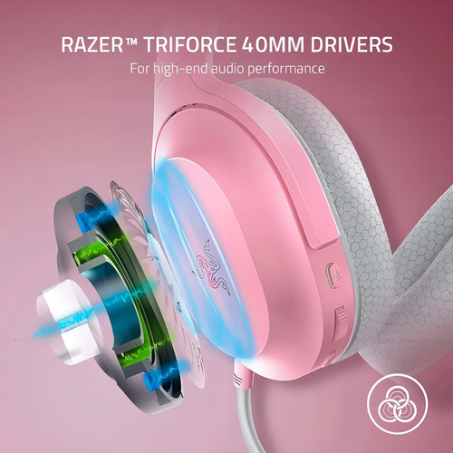 Razer Barracuda X Auricular Inalambrico Color Rosa Quartz