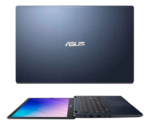 Asus Notebook E410KA 14 pulgadas Intel Celeron N4500 4GB RAM 64GB HDD Windows 11 Azul Marino