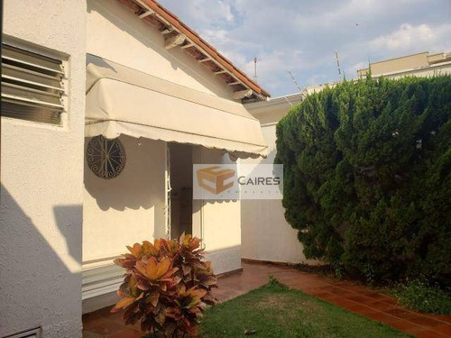 Imagem 1 de 19 de Casa Com 3 Dormitórios À Venda, 245 M² Por R$ 770.000,00 - Jardim Chapadão - Campinas/sp - Ca2970