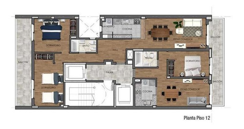 Imagen 10 de 10 de Venta Depto. 1 Dormitorio En Construcción, Av Pellegrini 2600 - Gazze