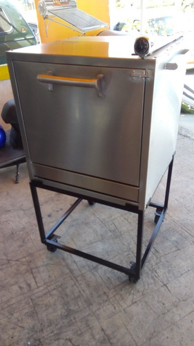 Horno Industrial Portátil 2 Parrillas 70x70x 80cm Mas Base