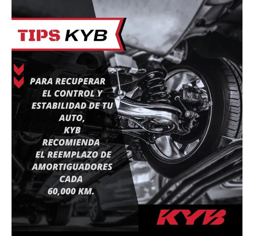 2 Amortiguadores Traseros Ford Ranger Xlt 2wd 2019-2020 Kyb
