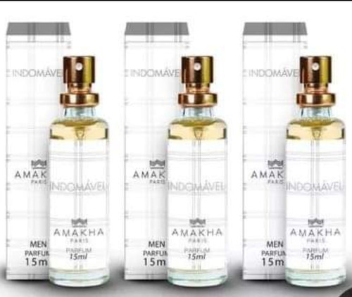 Kit 3 Perfume Indomavel Men Amakha Paris Con  Envio Gratis !