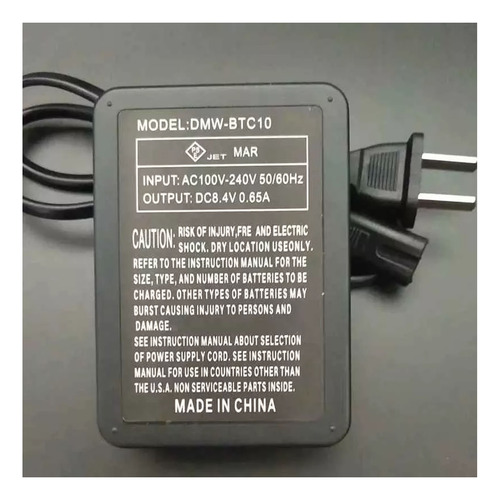 Cargador P- Panasonic Lumix Dmw-blf19 Gh3 Gh4 Gh5 Dmw Btc10