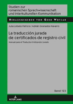 La Traducci N Jurada De Certificados De Registro Civil - ...