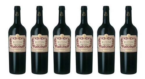 Vino Rutini Cabernet Sauvignon X750cc Caja X6