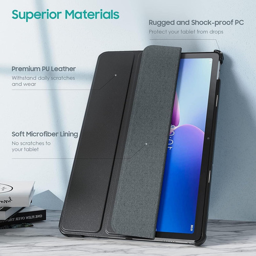Funda Case Imantada Para Lenovo Tab M10 Plus 3ra Tb125fu