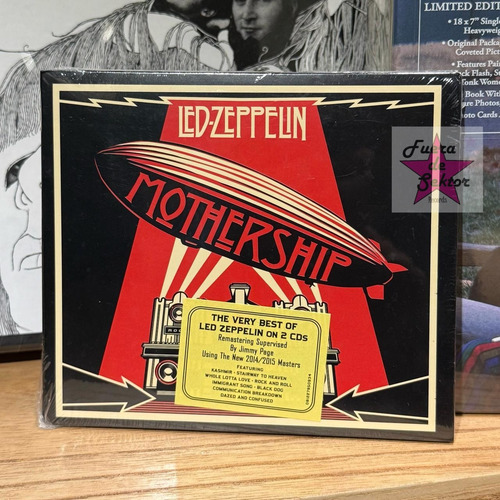 Cd Led Zeppelin Mothership 2 Cds Nuevo Y Sellado. Remasterizado