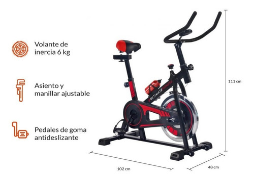 Bicicleta De Spinning Z50 Pro