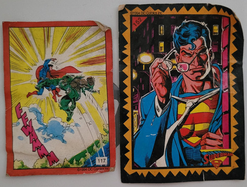 Superman Figuritas '94 #117 #152