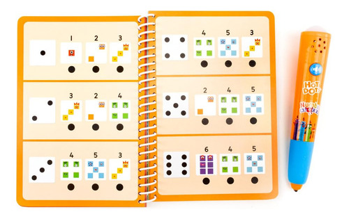 Libro Números 1-10 Con Bolígrafo Interactivo, Más De 75 Acti