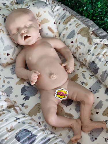 Bebe Reborn Original Silicona Solida Suave Blando Girl Boni