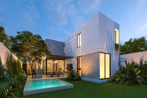 Casa En Praderas Del Mayab Con Alberca, Privada Con Amenidades Zona Norte Mérida