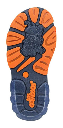 Imagen 7 de 8 de Sandalias Crosto Azul Para Niño Los Gomosos