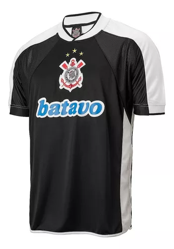 Camisa Corinthians Retro Mundial 2000 Batavo - Masculino - Olden Sports