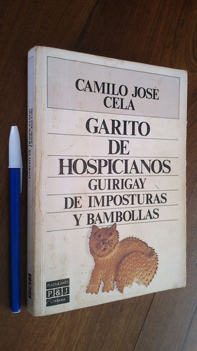 Garito De Hospicianos Guirigay De Imposturas - Camilo J Cela