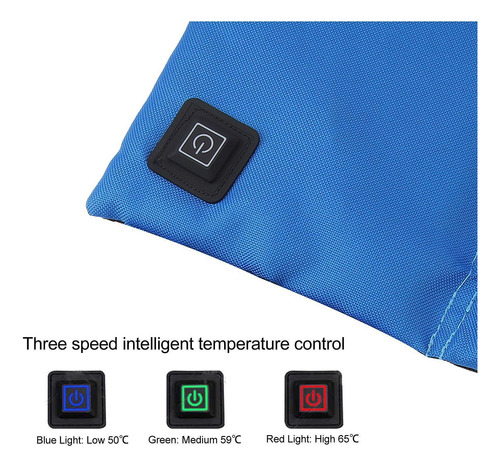 Cojín De Asiento Con Calefacción, Alimentación Usb, Práctico