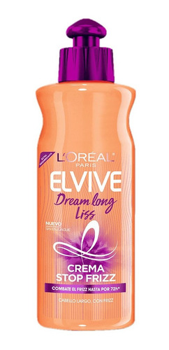 Crema Para Peinar Loreal Elvive Dream Long Liss Stop Frizz