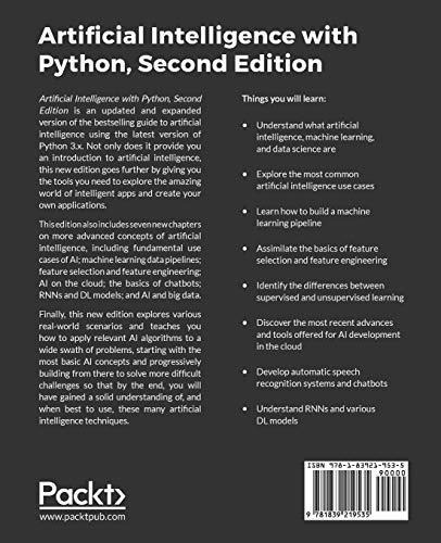 Book : Artificial Intelligence With Python Your Complete...