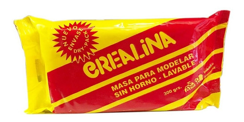 Crealina Arcilla Masa Para Modelar 300 Grs Pack X 15 Unid