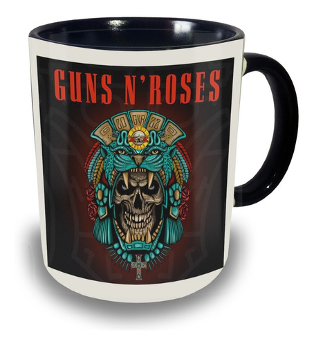 Taza De Rock Guns N' Roses. Gira Mx.