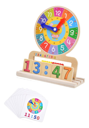 Reloj De Aprendizaje, Reloj Educativo Para Niños, Material
