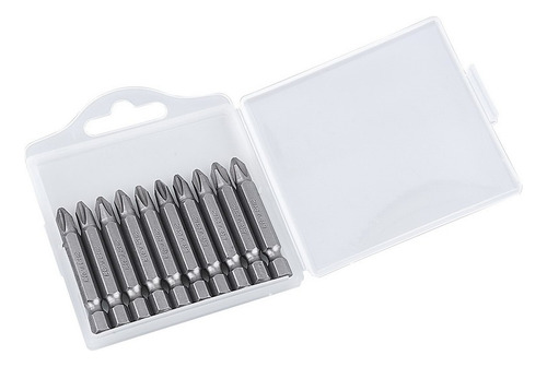 Set De Puntas 10 Piezas Tactix Ph2 X 50 Mm