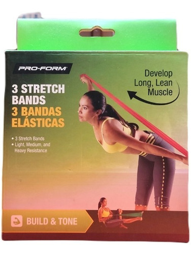 Kit Bandas Elásticas De Ejercicio Deportivas