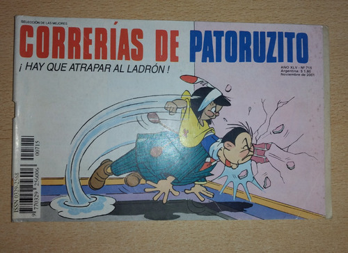 Correrías De Patoruzito N°715 Noviembre De 2001