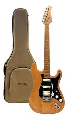 Guitarra Benson Stratocaster Hardy Series 902 Nt/bk C/ Bag