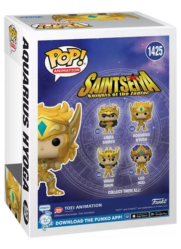 Pop! Saint Seiya: Knights Of The Zodiac Aquarius Hyoga