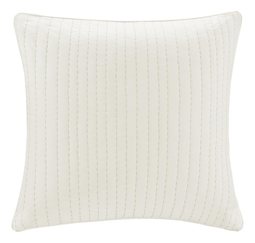 Ink+ivy Ii11-227 Camila 200tc Quilted Euro Sham, White