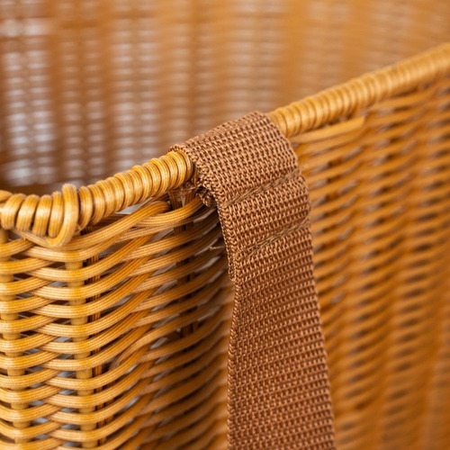 Cesta De Paquete Tejido A Mano Cesta De Picnic Picnic