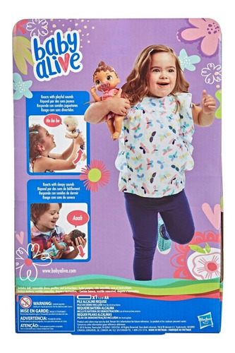 Imagen 3 de 4 de Muñeca Baby Alive Soniditos Rubia