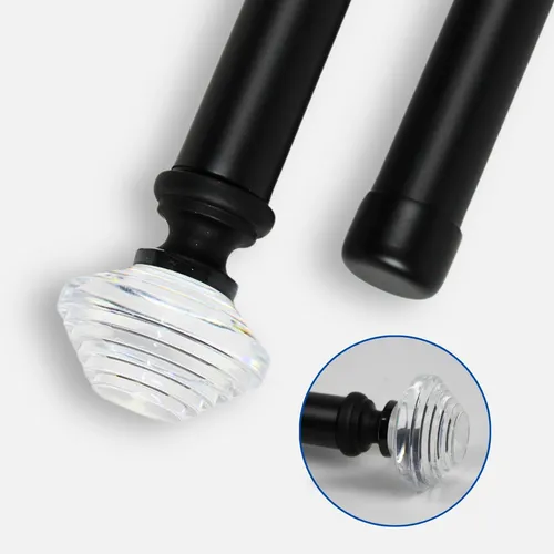 Barras De Cortina Extensibles Metálicas 120-210 Cm Guiza