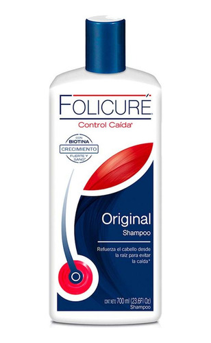 Shampoo Folicuré Control Caída Original 700ml