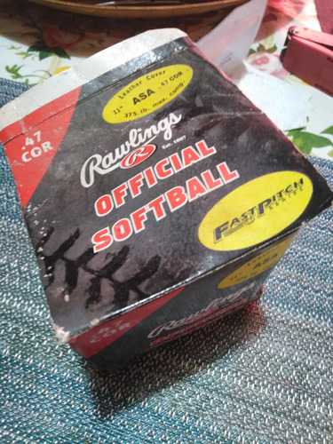 Pelotas Softbol 11 Para Competicion, Marca Rawlings