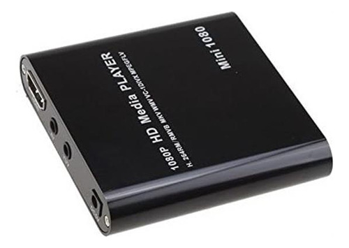 Axgear Mini Hdmi Media Player 1080p Hdd Rm Rmvb Divx Avi Mkv