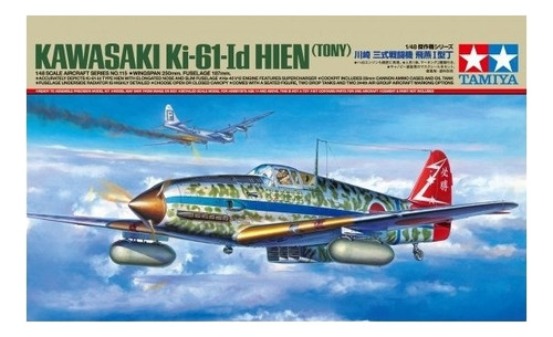 Modelismo Avión Japones 1/48 Kawasaki Ki-61 Hien Tamiya 