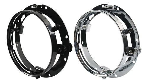 Soporte Redondo Para Faros Delanteros En Pulgadas. Pintado C