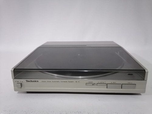 Tornamesa Technics Sl-5 Plateado (Usado)