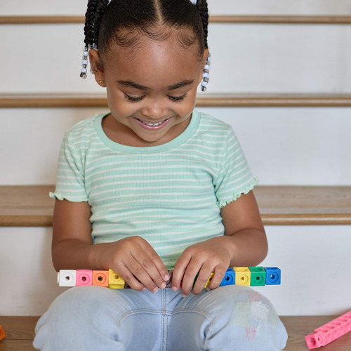 Juego De 100 Cubos Para Matemáticas Elementos Manipulativos