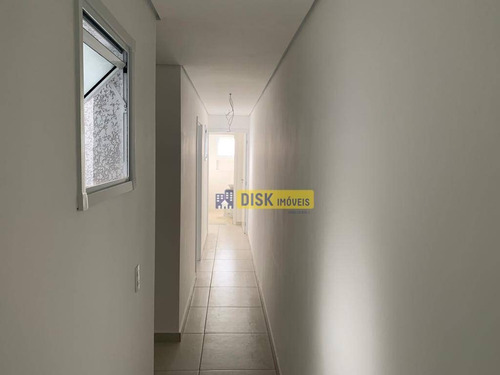Imagem 6 de 15 de Cobertura Com 2 Dormitórios À Venda, 107 M² Por R$ 390.000,00 - Vila Pires - Santo André/sp - Co0086