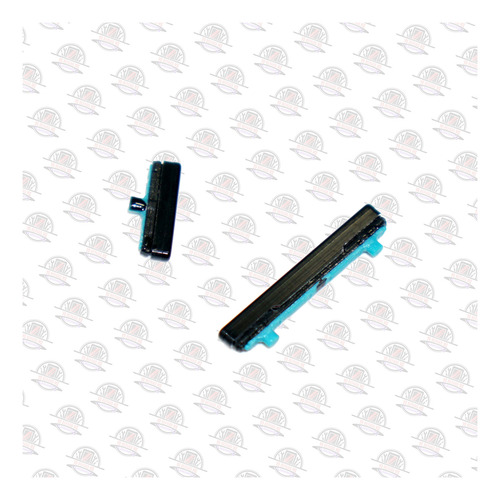 Refacc Kit Botones Externos Para Galaxy S21 Plus G996 Negro