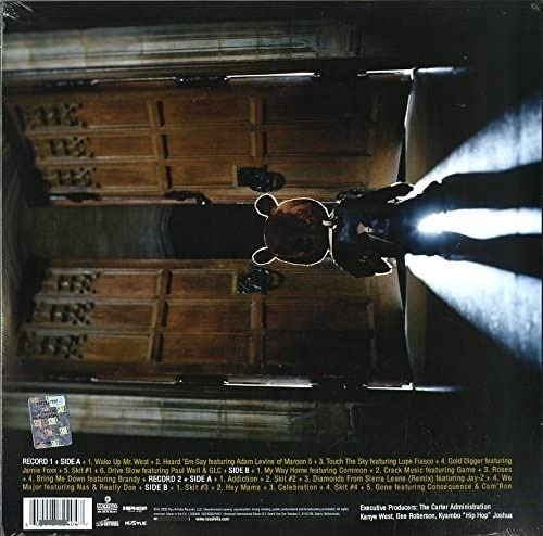 Vinil de 2 LP com registro tardio de Kanye West