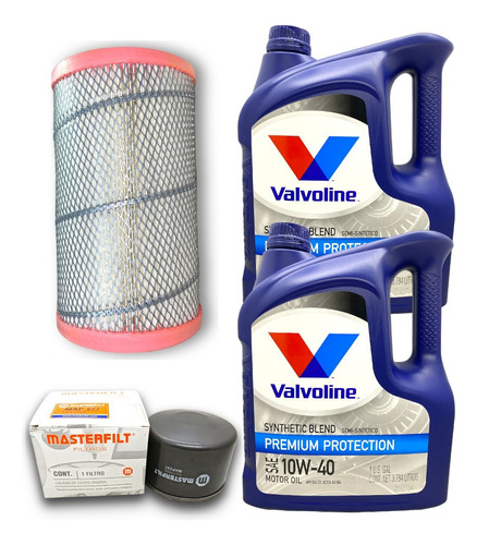 Kit 8l Valvoline 10w40 Y Filtros Ducato Boxer Jumper 2.3 Jtd